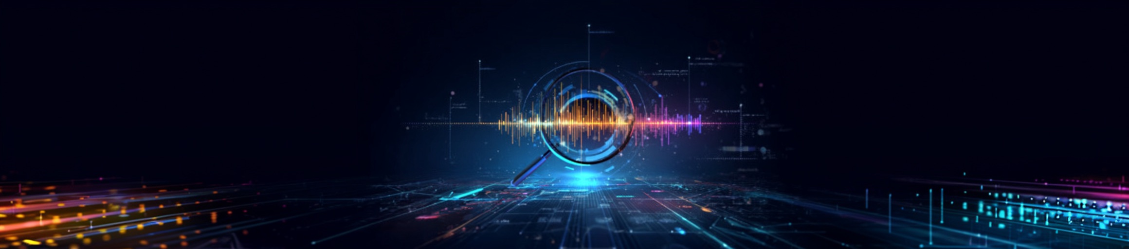 Magnified data waveform